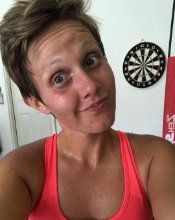 Fit Women's Weekly LIVE post workout sweaty selfie