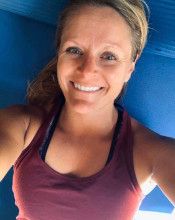 Fit Women's Weekly LIVE post workout sweaty selfie