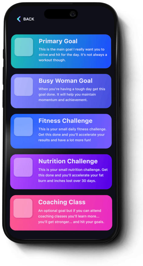 The Ignite 30 daily to-dos from the app