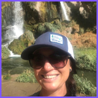 Tarrah living her active lifestyle