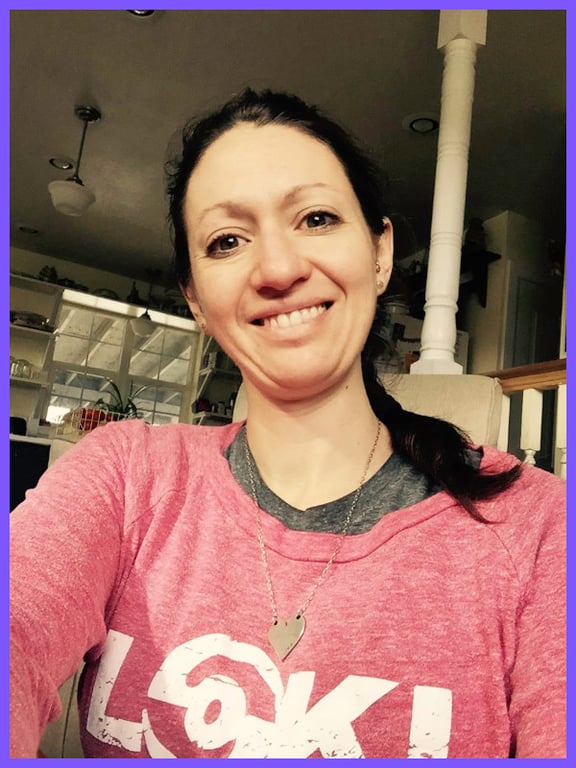 Tarrah living her active lifestyle